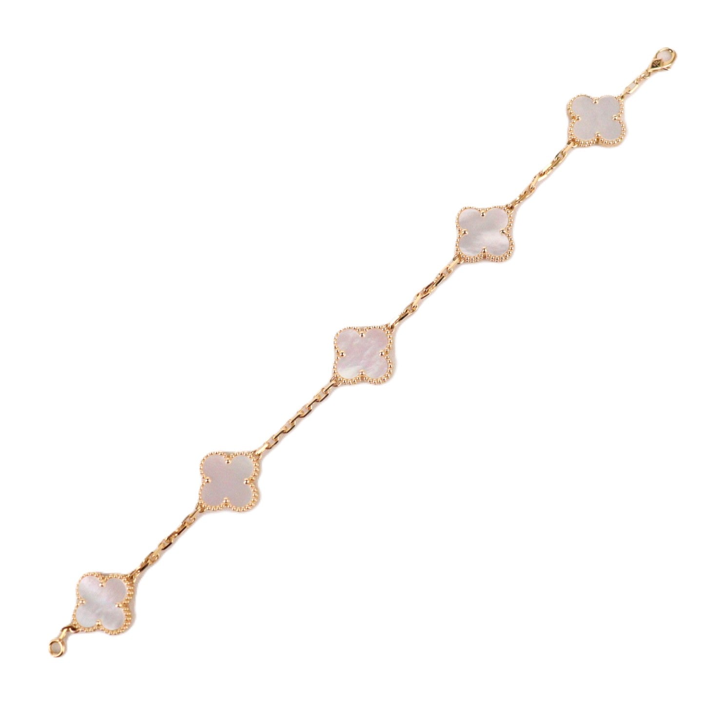 Van Cleef & Arpels VCARA41800 Vintage Alhambra 5-Motif Bracelet