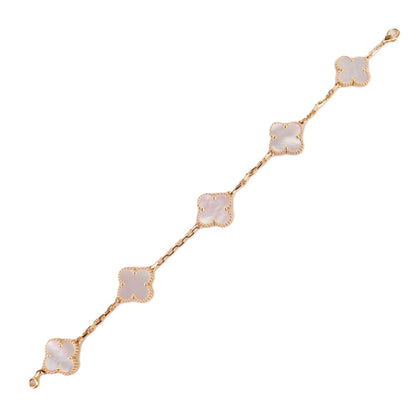 Van Cleef & Arpels VCARA41800 Vintage Alhambra 5-Motif Bracelet