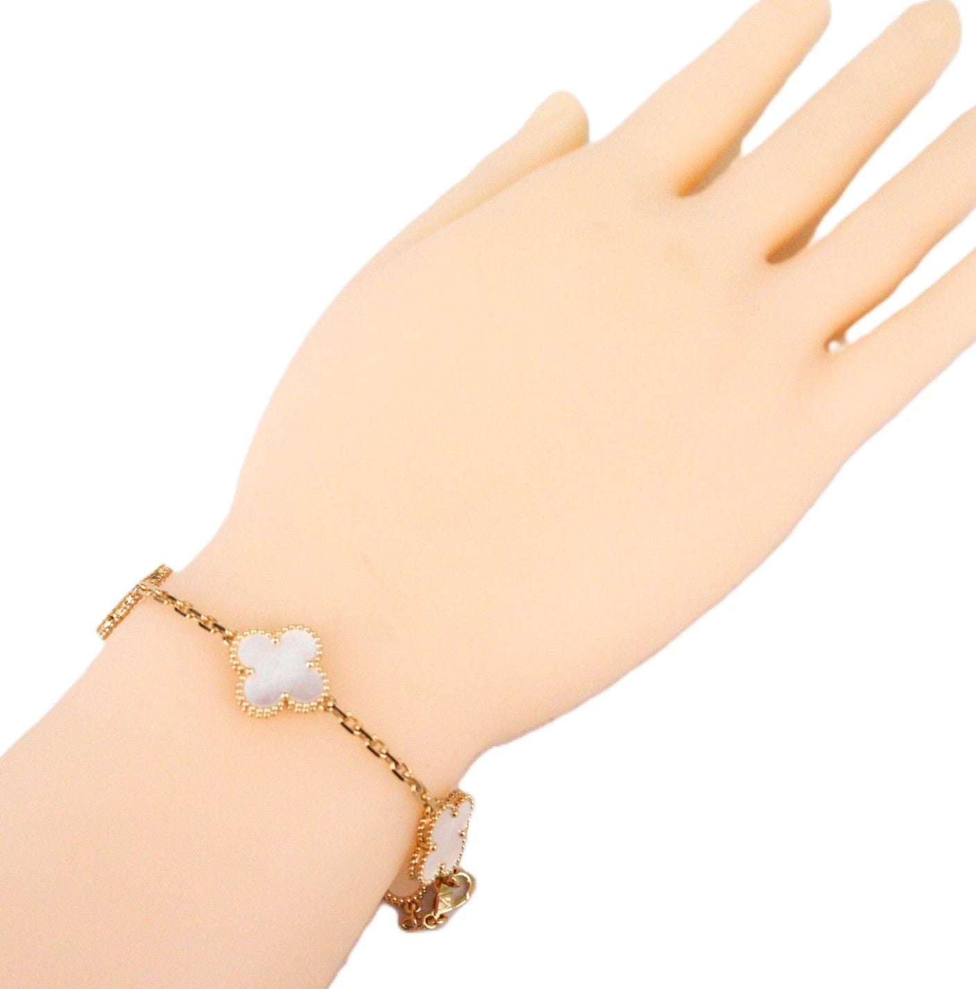 Van Cleef & Arpels VCARA41800 Vintage Alhambra 5-Motif Bracelet