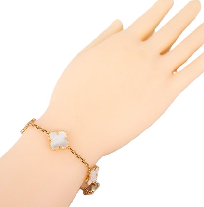 Van Cleef & Arpels VCARA41800 Vintage Alhambra 5-Motif Bracelet