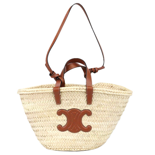 CELINE 113832EFA TEEN CELINE CLASSIC PANIER HANDBAG
