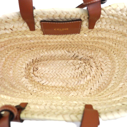 CELINE 113832EFA TEEN CELINE CLASSIC PANIER HANDBAG