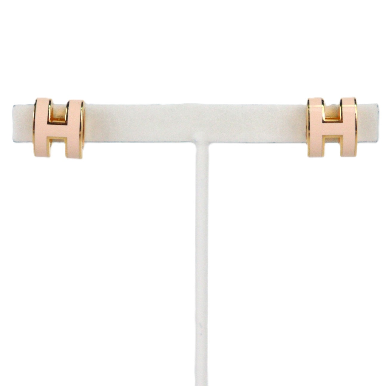 HERMES 608002F POP H MINI EARRINGS