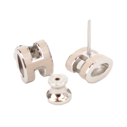 HERMES 608002FP POP H MINI EARRINGS