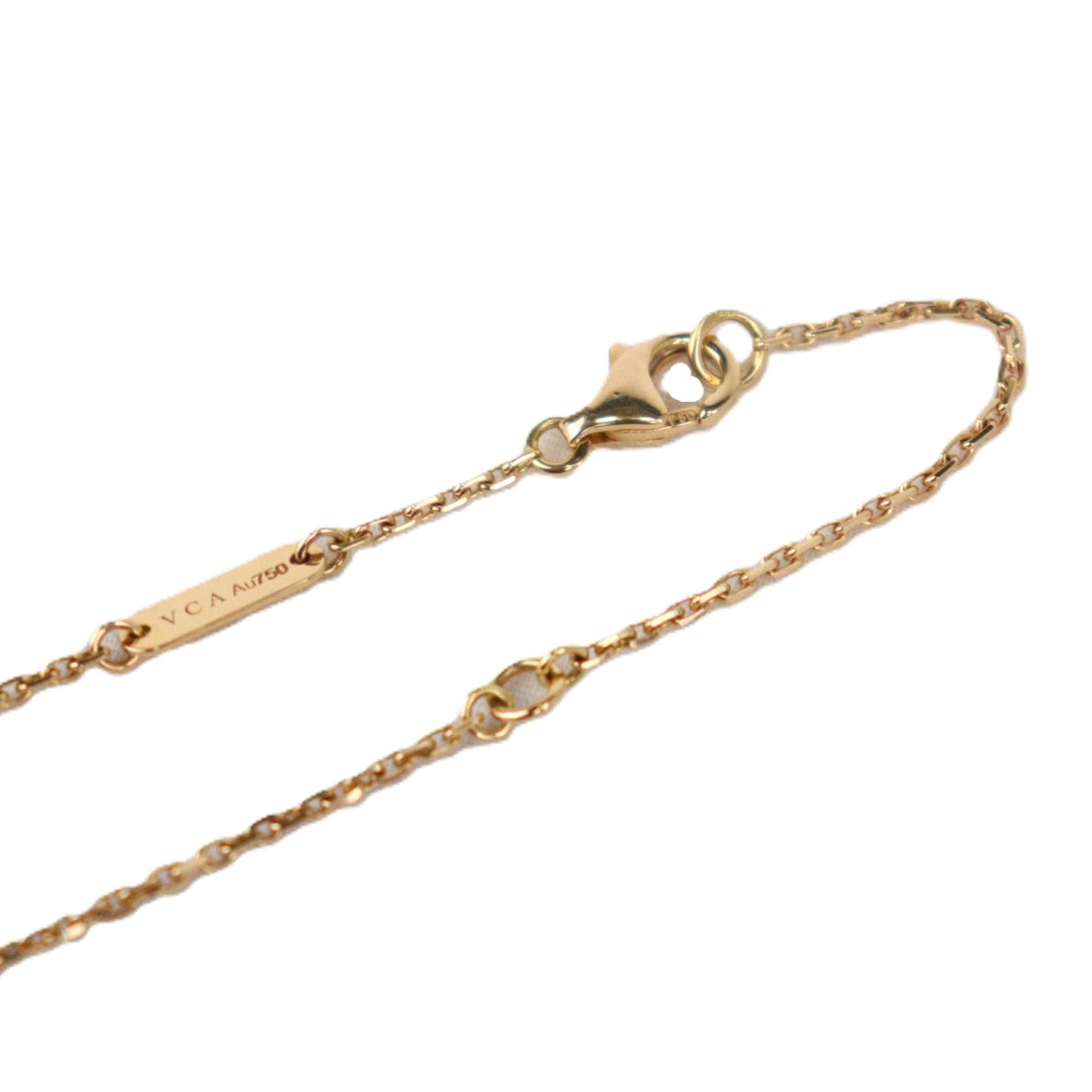 Van Cleef & Arpels VCAR049S00 Vintage Alhambra Holiday Pendant 2013 Necklace