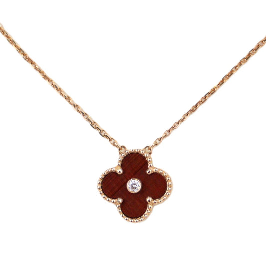 Van Cleef & Arpels VCARP0MV00 Vintage Alhambra Holiday Pendant 2017 Necklace