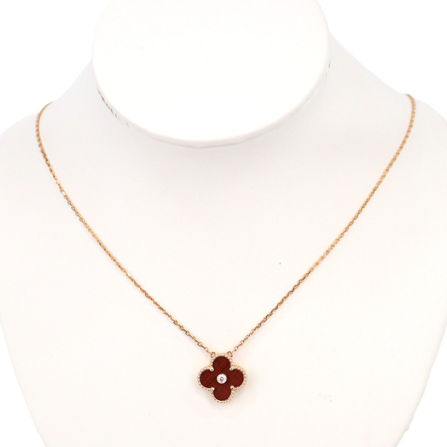 Van Cleef & Arpels VCARP0MV00 Vintage Alhambra Holiday Pendant 2017 Necklace