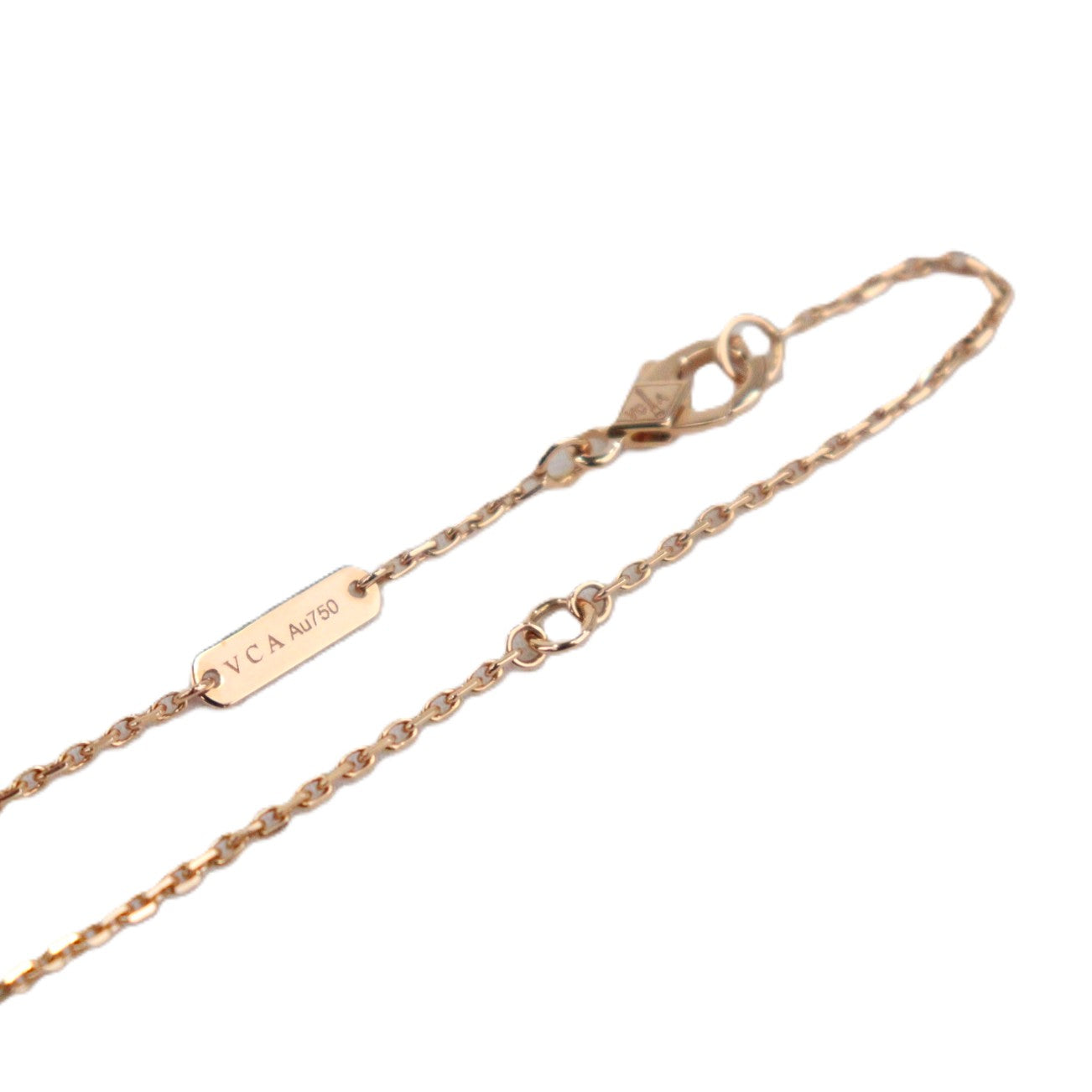 Van Cleef & Arpels VCARP0MV00 Vintage Alhambra Holiday Pendant 2017 Necklace