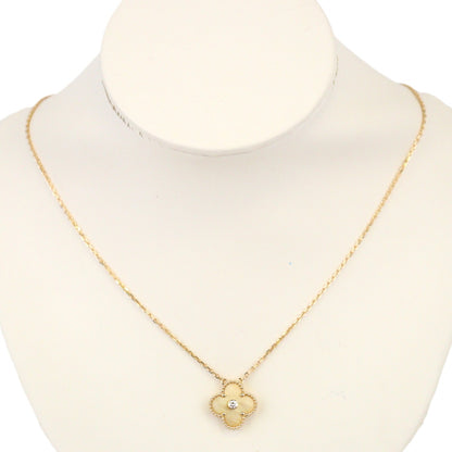 Van Cleef & Arpels VCARP2R700 Vintage Alhambra Holiday Pendant 2018 Necklace