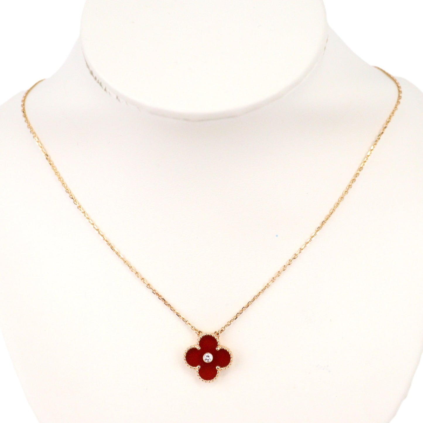 Van Cleef & Arpels VCAR024V00 Vintage Alhambra Holiday Pendant 2011 Necklace