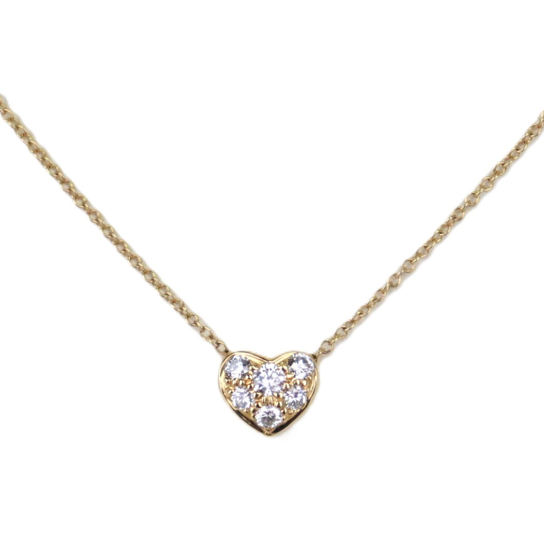 TIFFANY & Co. Paved Heart Necklace