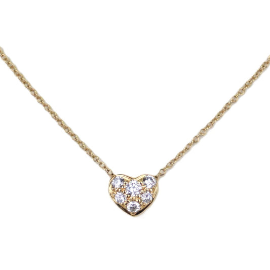 TIFFANY & Co. Paved Heart Necklace