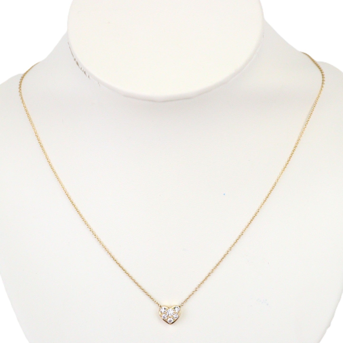 TIFFANY & Co. Paved Heart Necklace