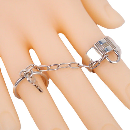 HERMES H118620B Alpha Kelly Double Ring