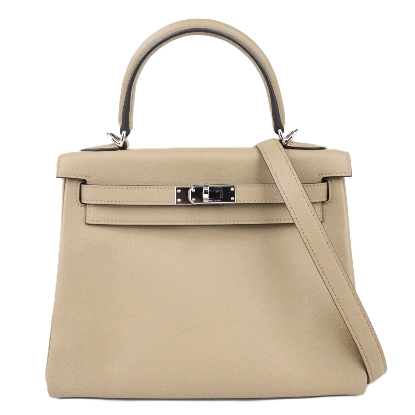 HERMES 047654CK KELLY 25 HANDBAG
