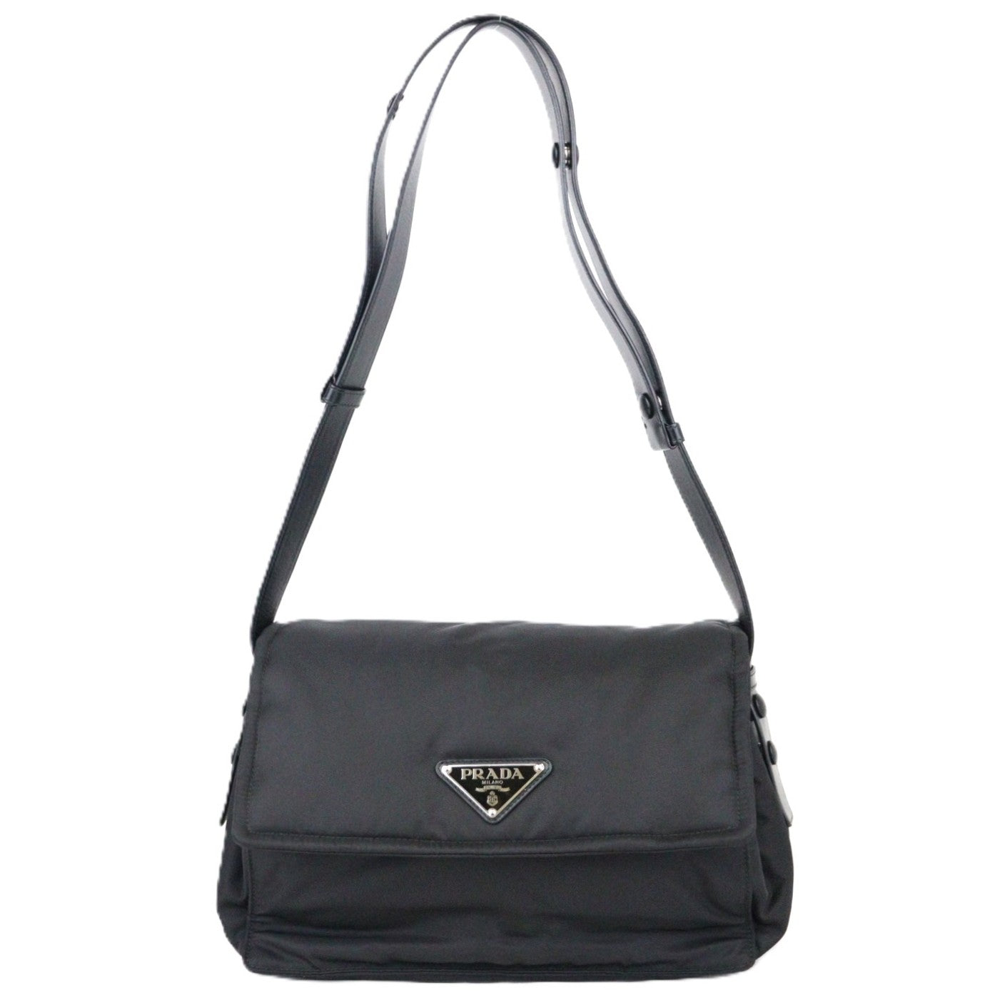 PRADA 1BD255 TRAVELLER MEDIUM SHOULDER BAG