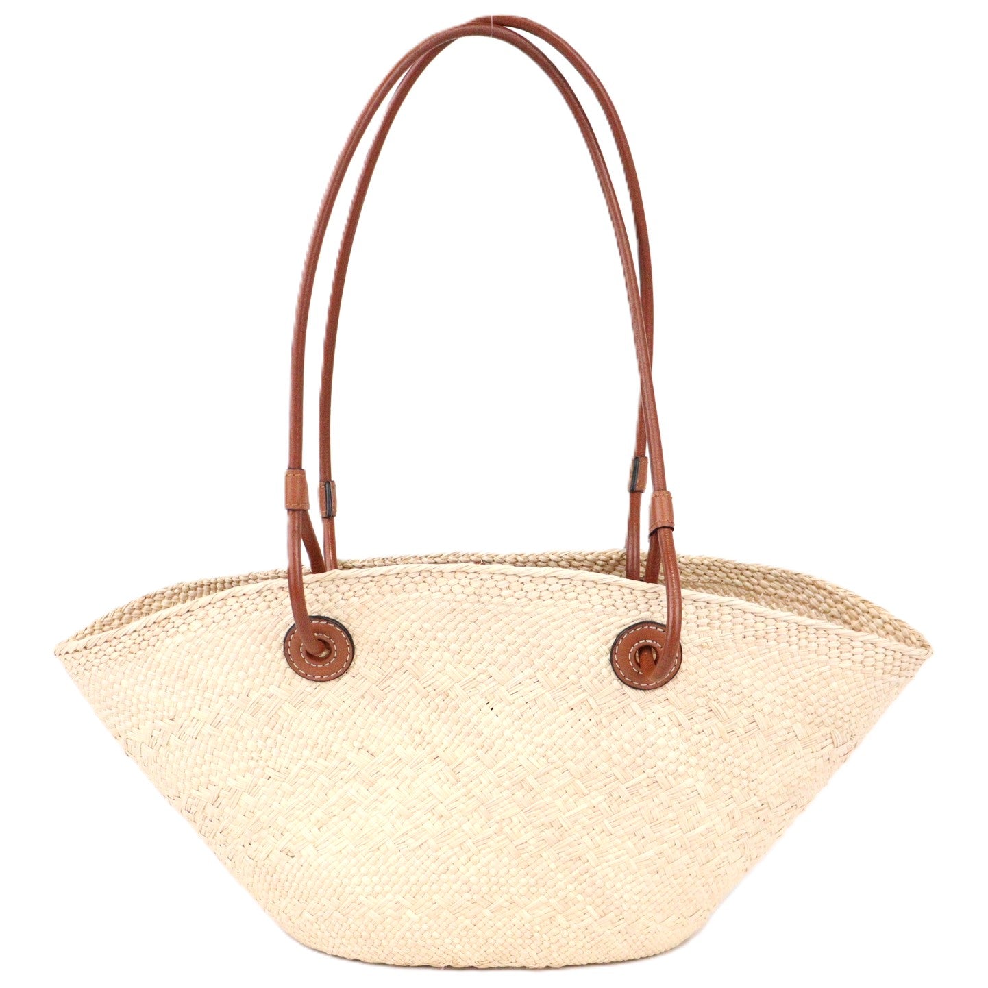LOEWE A223P65X01 ANAGRAM BASKET BAG SMALL TOTE BAG