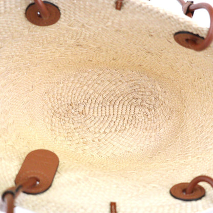 LOEWE A223P65X01 ANAGRAM BASKET BAG SMALL TOTE BAG