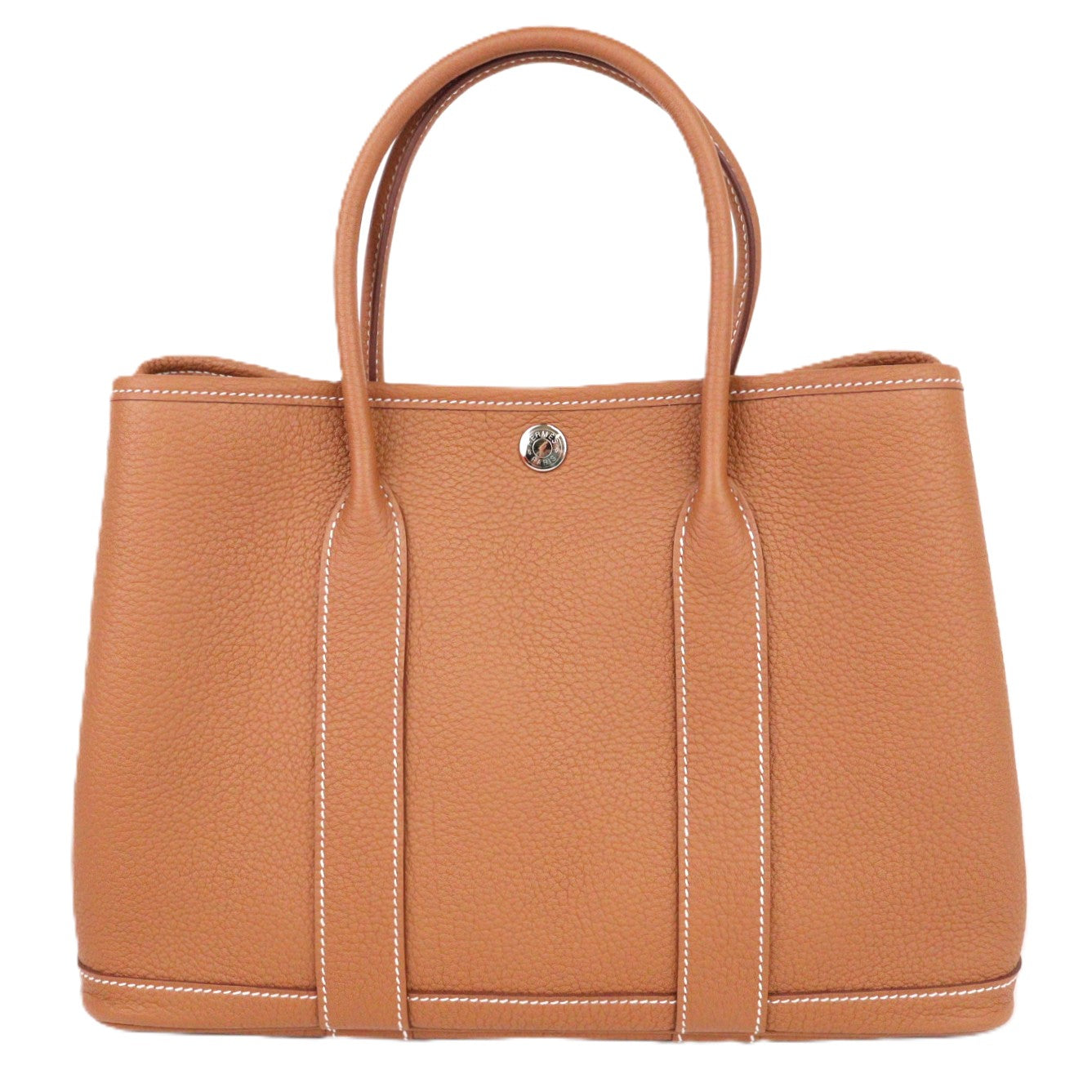 HERMES 051568CK GARDEN PARTY 30 TOTE BAG