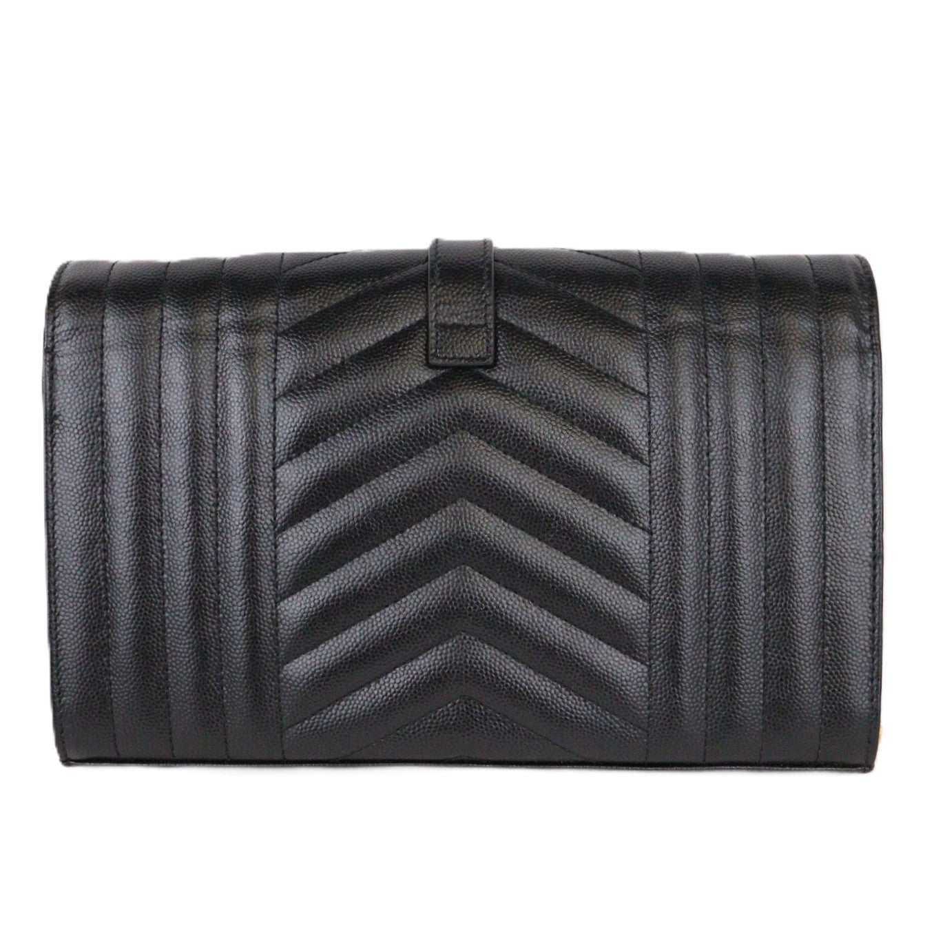 SAINT LAURENT 620280 BOW91 CASSANDRE WALLET ON CHAIN