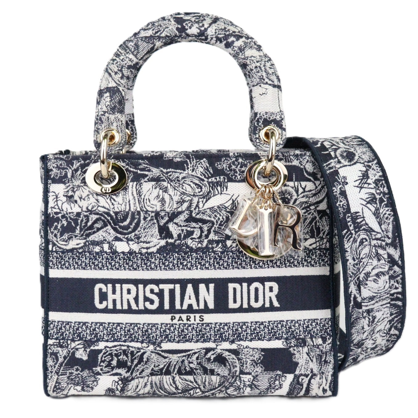 DIOR M0565ORGO LADY D-LITE MEDIUM HANDBAG