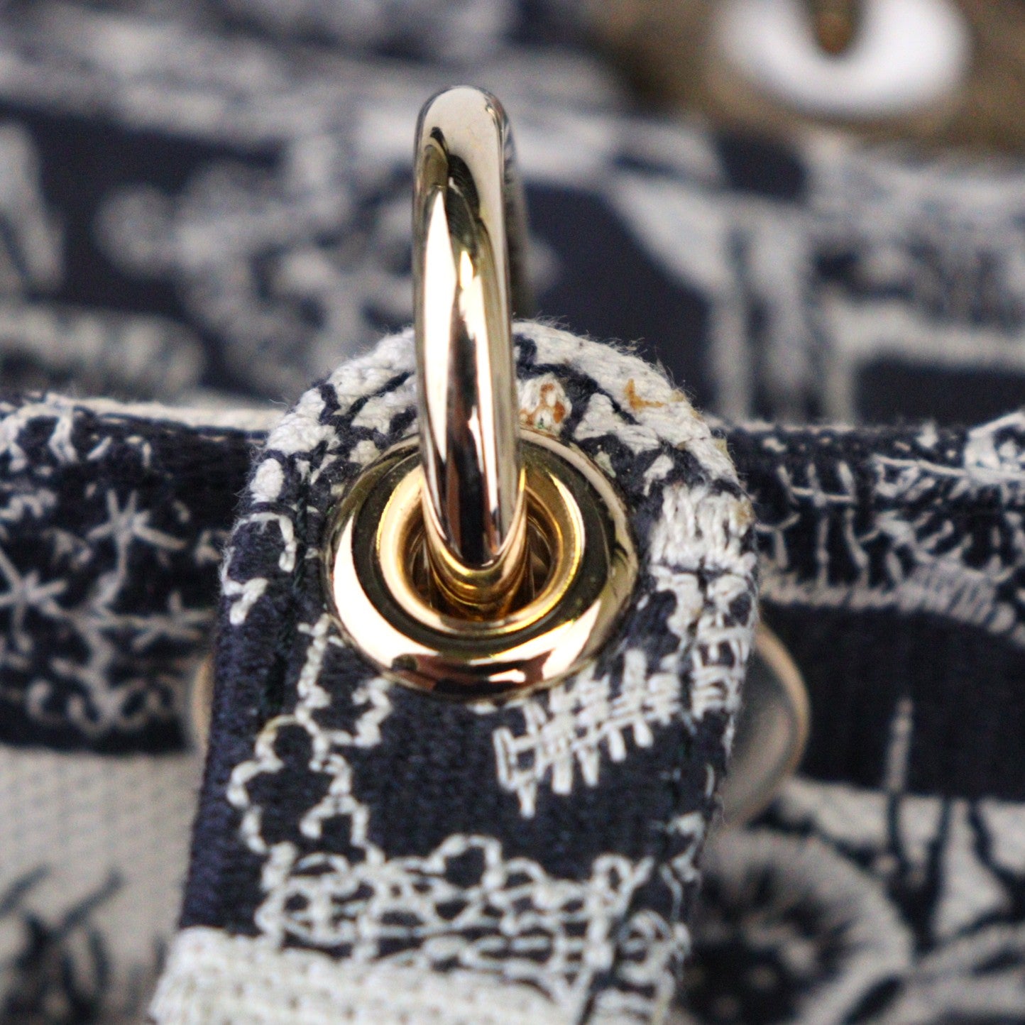 DIOR M0565ORGO LADY D-LITE MEDIUM HANDBAG