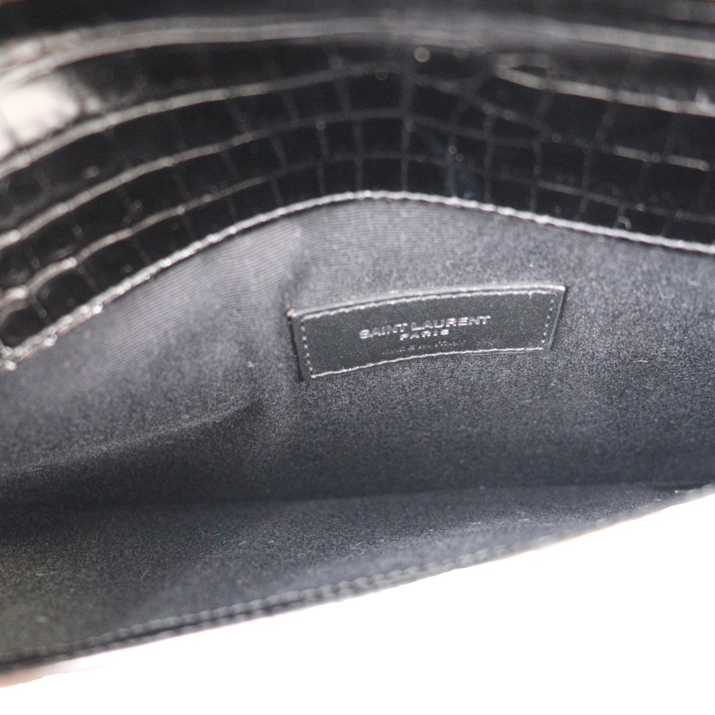 SAINT LAURENT 565739 DND0N UPTOWN POUCH MEDIUM CLUTCH BAG