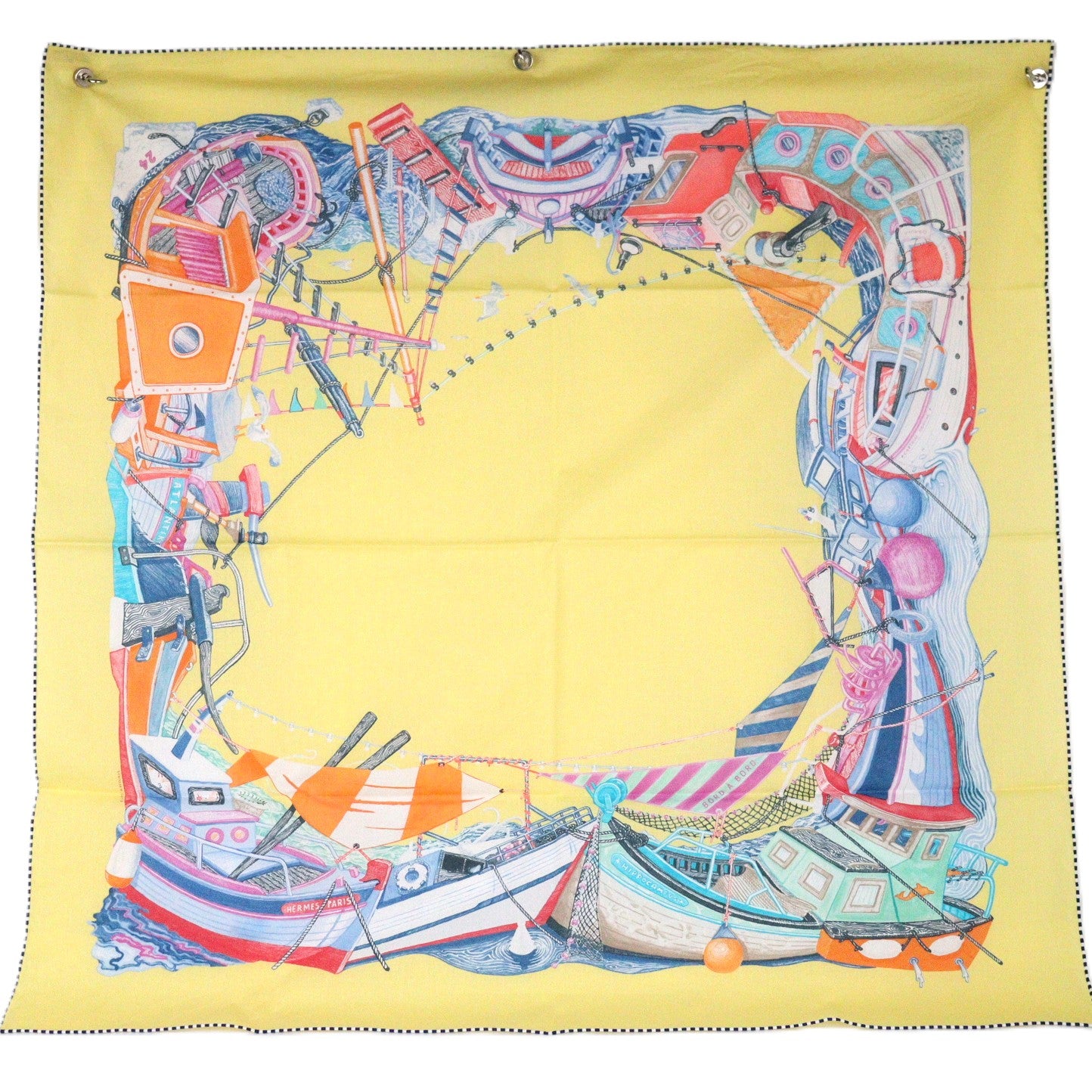 HERMES 414210S CARRE 80 SCARF