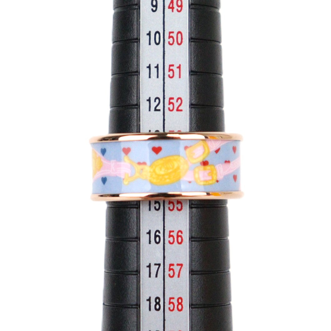 HERMES 404316FO BRIDES DE GALA LOVE MM RING