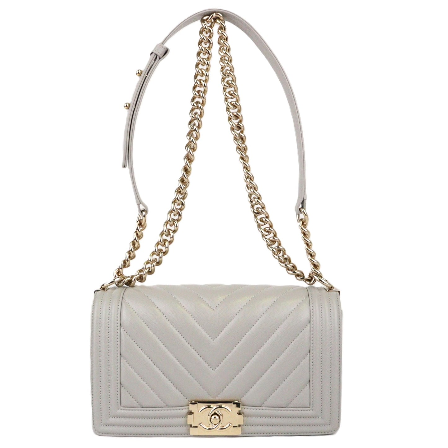 CHANEL 67086 BOY CHANEL MEDIUM SHOULDER BAG