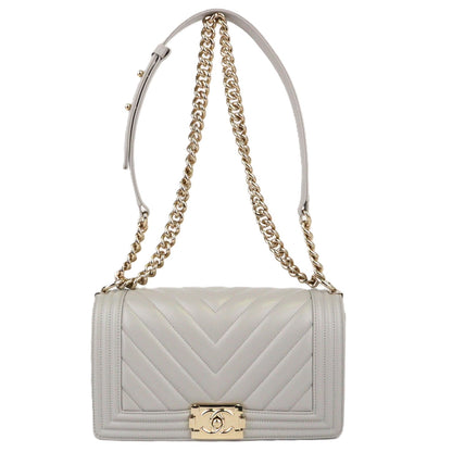 CHANEL 67086 BOY CHANEL MEDIUM SHOULDER BAG