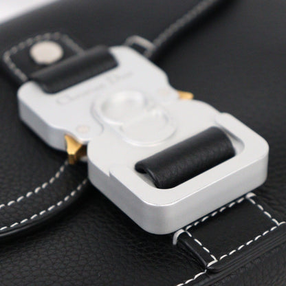 DIOR 2ADCA435YKK SADDLE MESSENGER MINI CROSSBODY BAG