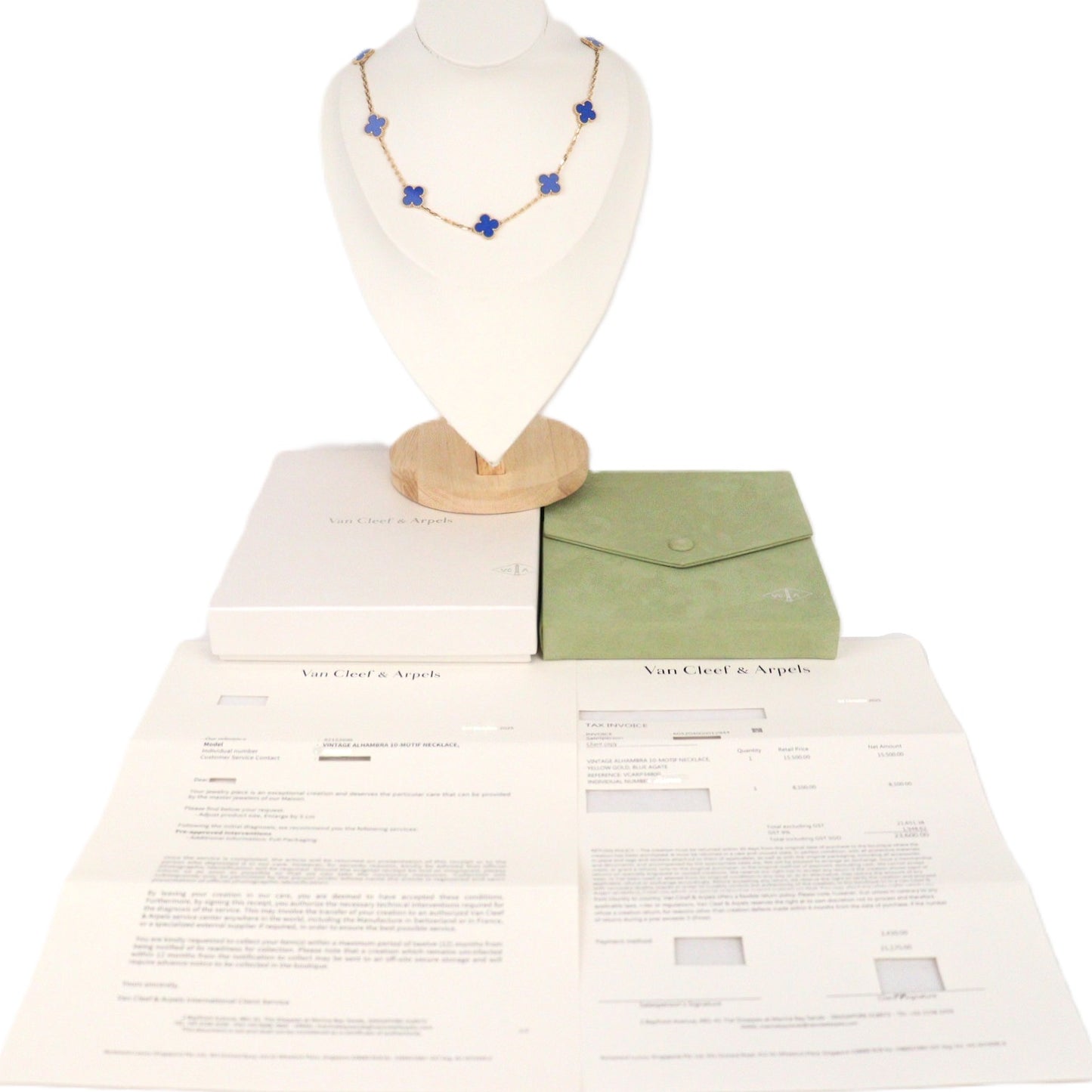 Van Cleef & Arpels VCARP34800 Vintage Alhambra 10-Motif Necklace