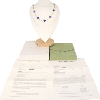 Van Cleef & Arpels VCARP34800 Vintage Alhambra 10-Motif Necklace