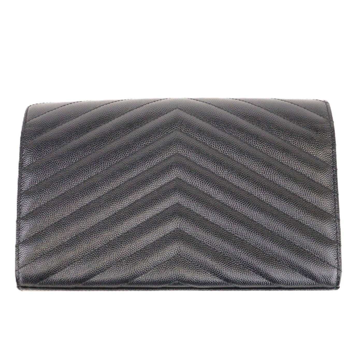 SAINT LAURENT 377828 BOW08 CASSANDRE WALLET ON CHAIN