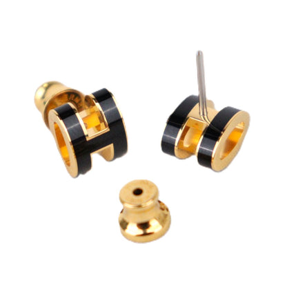 HERMES 608002F POP H MINI EARRINGS