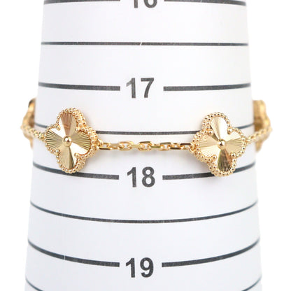 Van Cleef & Arpels VCARP3JK00 Vintage Alhambra 5 Motifs Bracelet