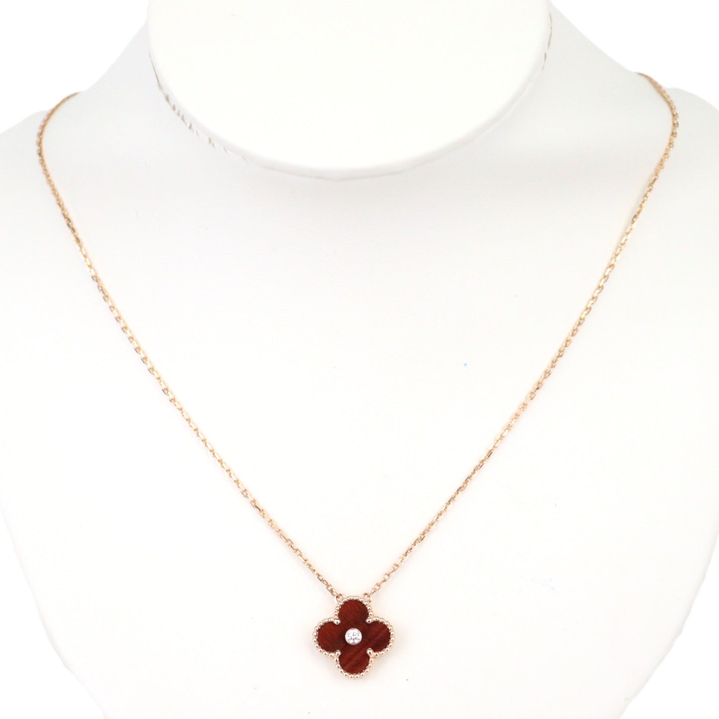 Van Cleef & Arpels VCARP0MV00 Vintage Alhambra Holiday Pendant 2017 Necklace