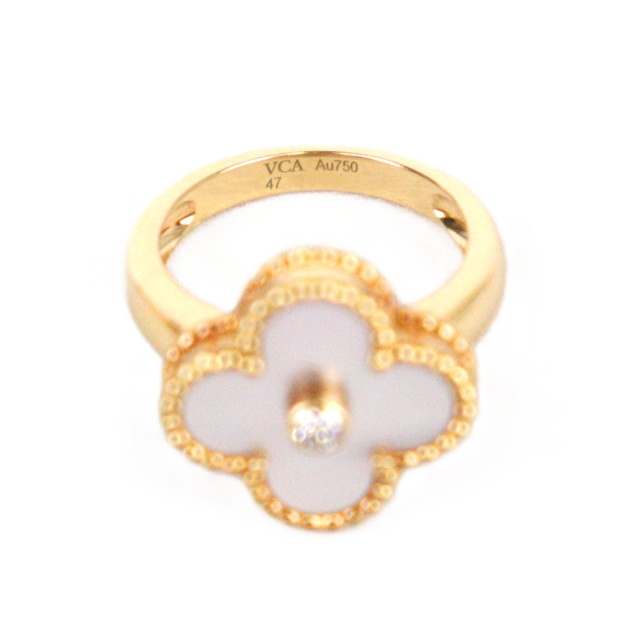 Van Cleef & Arpels VCARA41147 Vintage Alhambra Ring #47