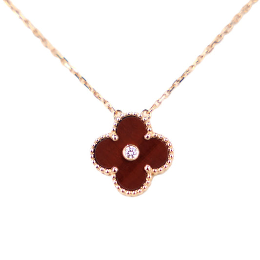 Van Cleef & Arpels VCARP0MV00 Vintage Alhambra Holiday Pendant 2017 Necklace