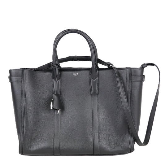 CELINE 116273FGA CABAS MALAQUAIS MEDIUM TOTE BAG
