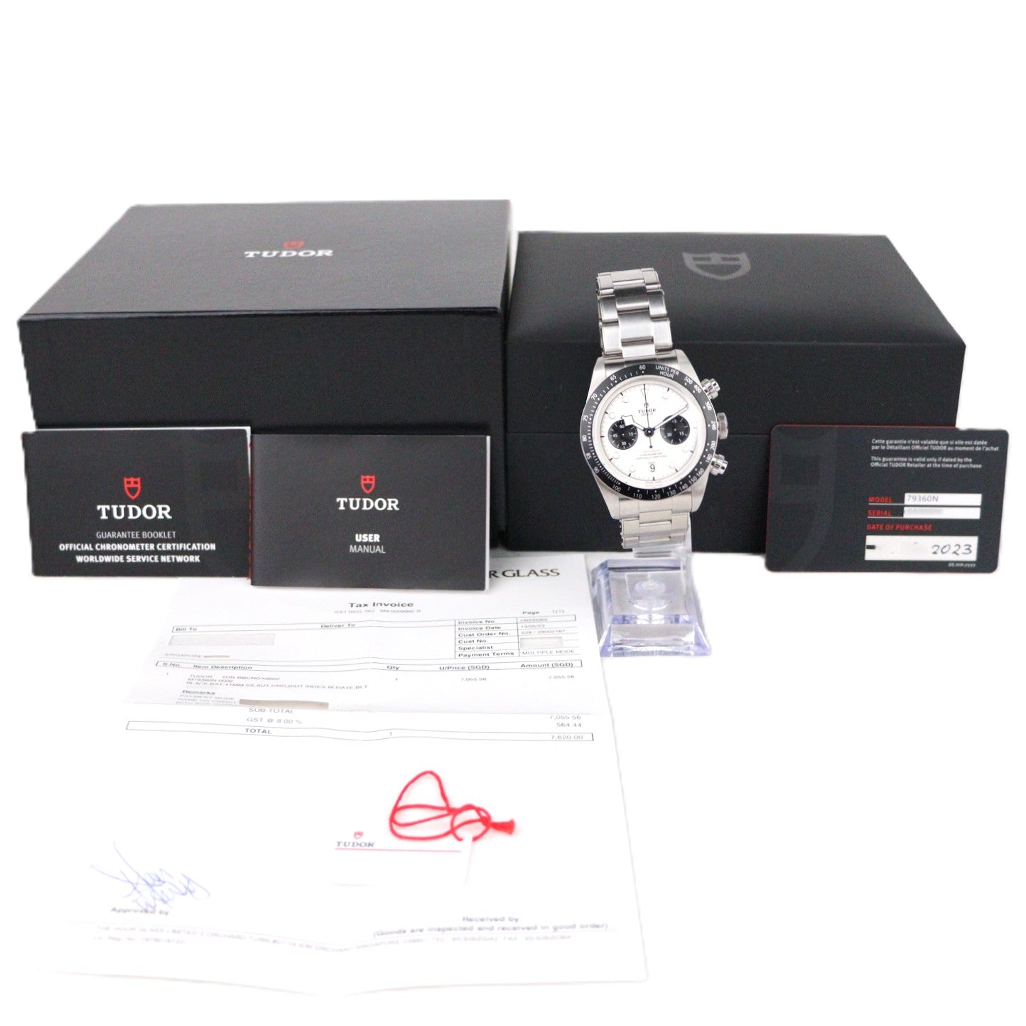 TUDOR 79360N-0002 Black Bay Chrono