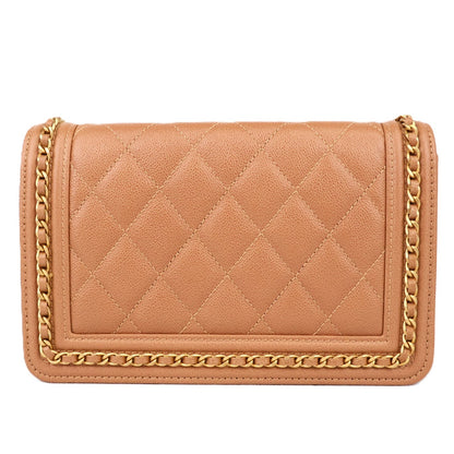 CHANEL AP1117 BOY CHANEL WALLET ON CHAIN