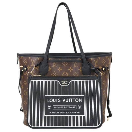 LOUIS VUITTON M11946 NEVERFULL INSIDE OUT MM TOTE BAG