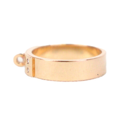 HERMES H109041B Kelly Small Model Ring #53