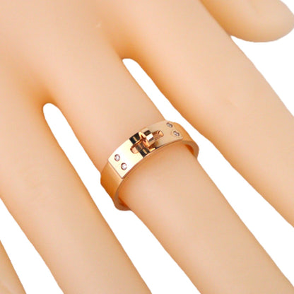 HERMES H109041B Kelly Small Model Ring #53