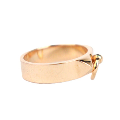 HERMES H108118B Collier de Chien Small Model Ring #53