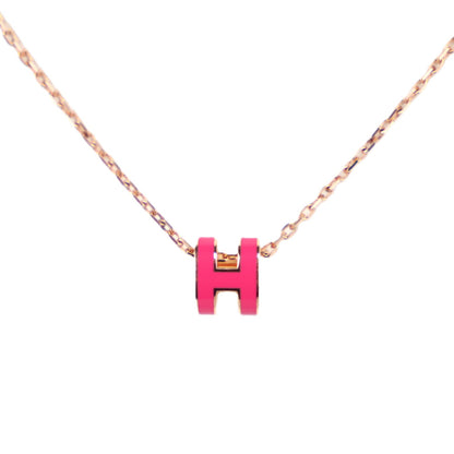 HERMES 147992FO POP H MINI NECKLACE