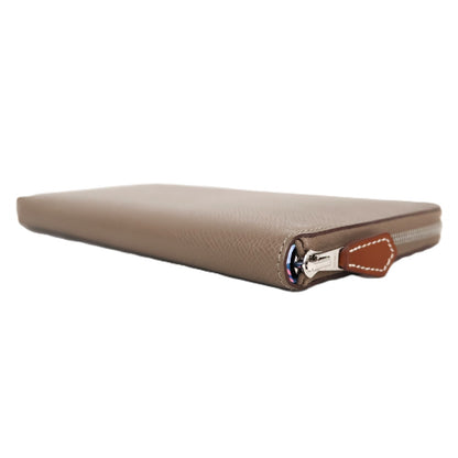 HERMES 084387CK SILK IN CLASSIC LONG WALLET