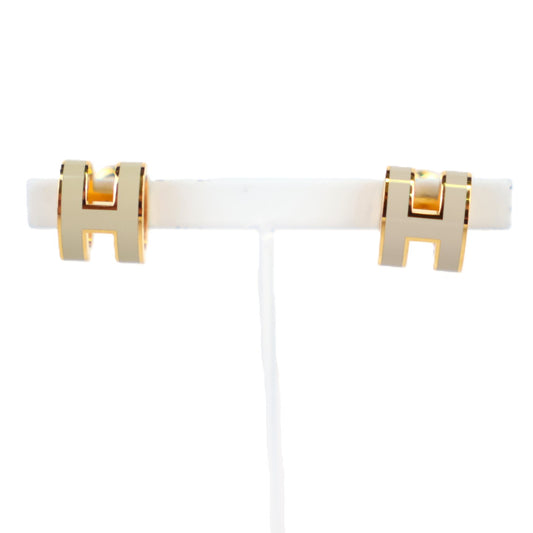 HERMES 608001F POP H EARRINGS